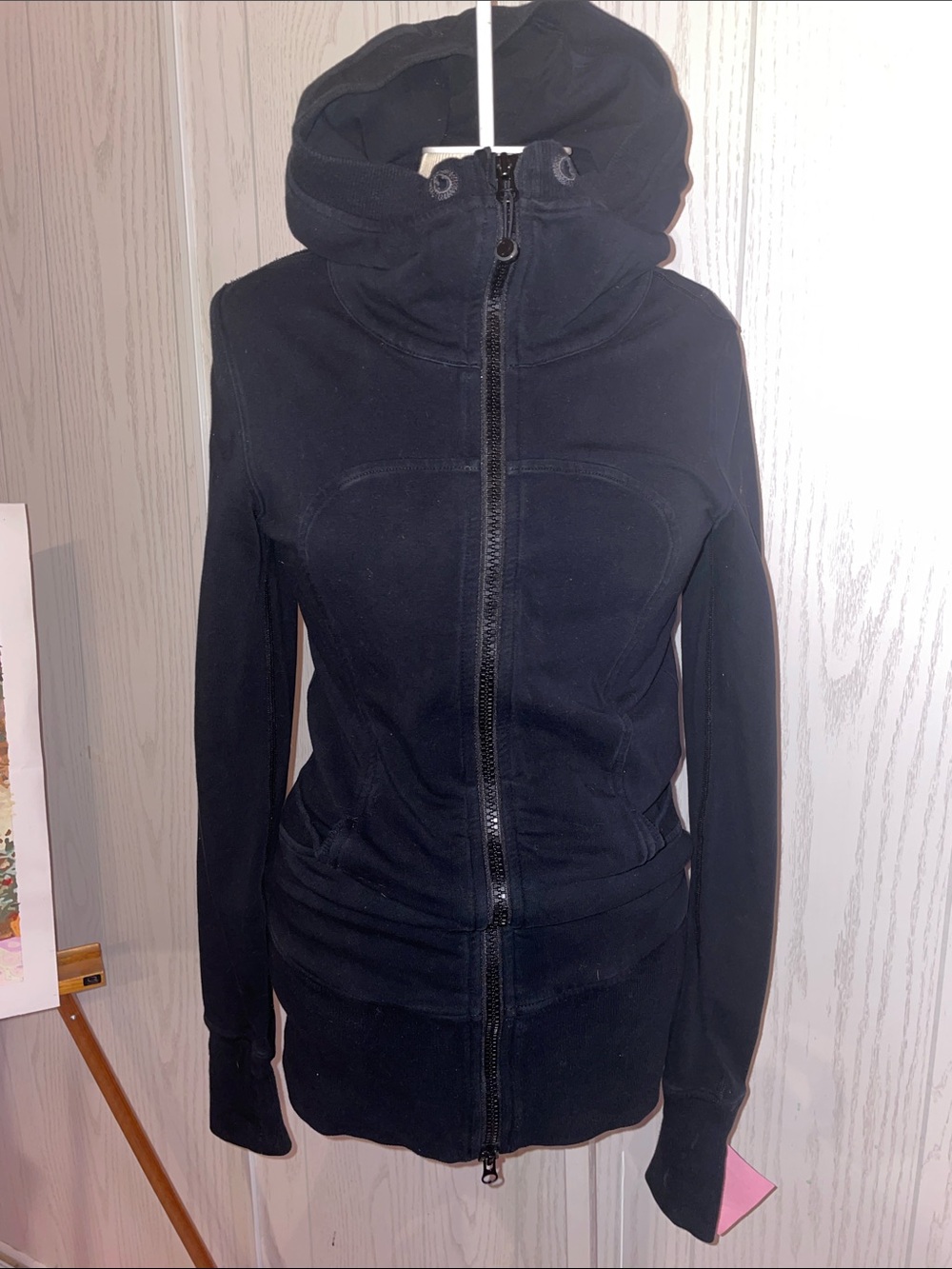 LULULEMON BLACK DEFINE SCUBA HOODIE JACKET SZ 6